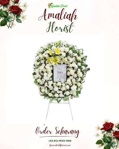 Krans Bunga Duka Cita di Jodipan